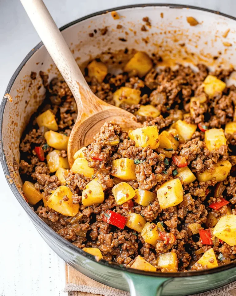 ground Beef and Potatoes