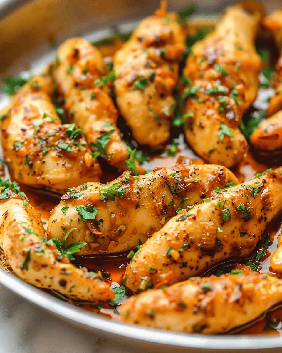 Garlic Chicken Tenders: Indulgent Flavor Your Family Will Love