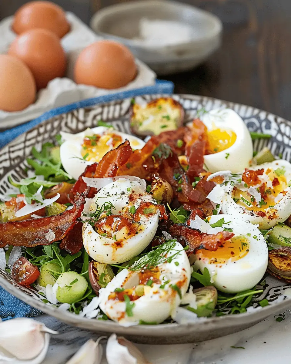 Jammy Eggs and Crispy Turkey Bacon: The Easy Breakfast Delight