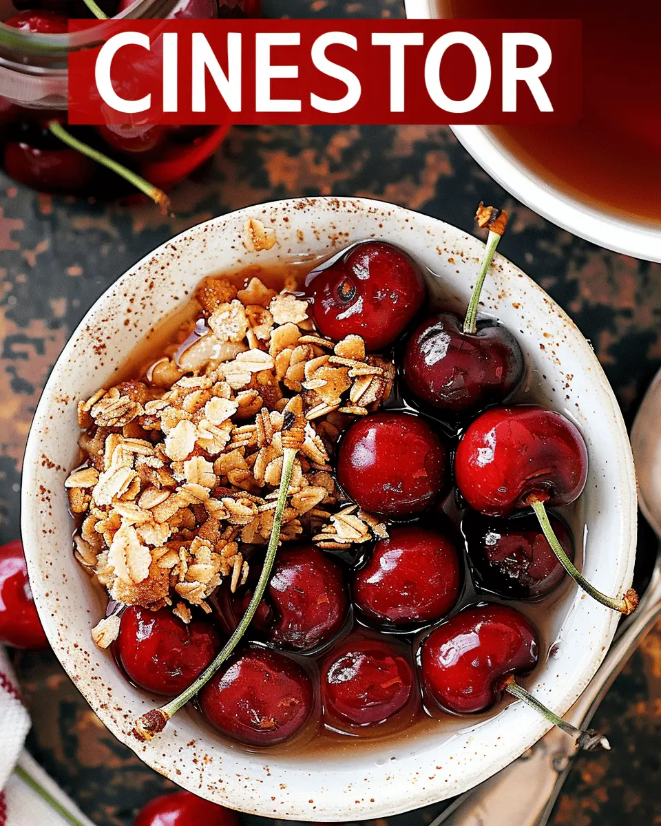 Cherries and Crisp Tea: A Refreshing Treat for Any Occasion