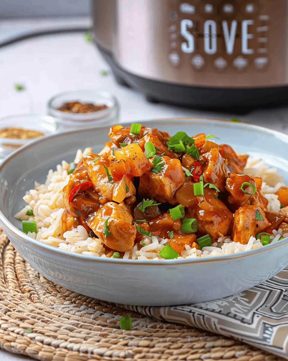 Sweet Hawaiian Crockpot Chicken: Easy Family Meal Delight