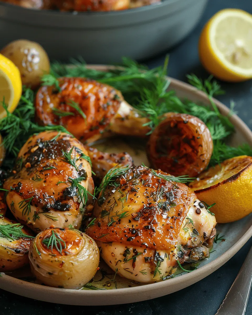 Lemon Dill Baked Chicken: A Juicy Twist on Family Favorites