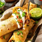 Crispy Vegan Taquitos
