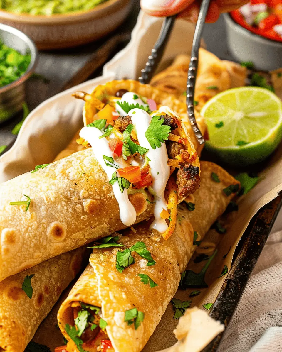 Crispy Vegan Taquitos: Easy Recipes for Flavorful Home Cooking