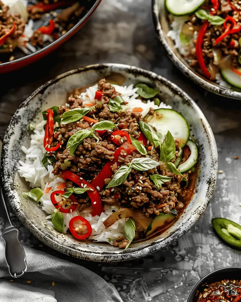 Thai Basil Beef Rolls: Easy, Fresh, and Flavorful at Home