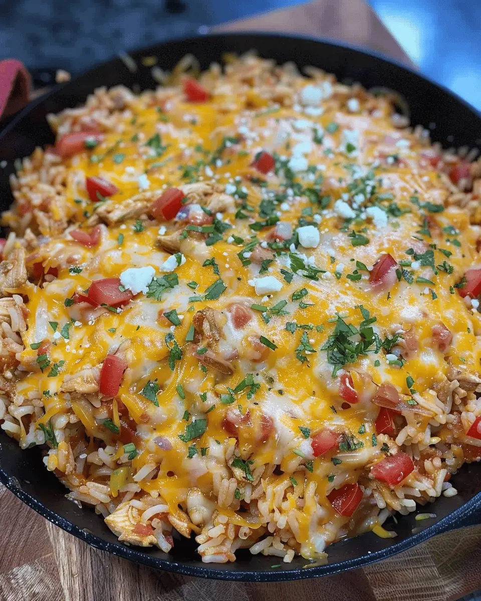 Cheesy Chicken Taco Rice: The Easy Comfort Food You’ll Love