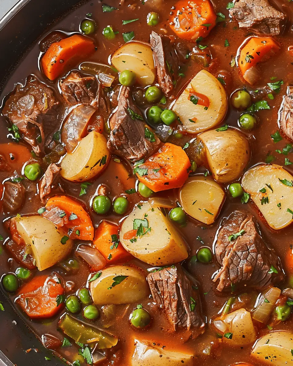 Cooked Hearty Beef Stew: The Best Comfort Food for Everyone