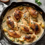 Chicken in a Creamy Sauce