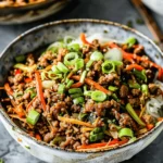 Ground Turkey Egg Roll Bowl