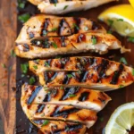 Juicy grilled chicken