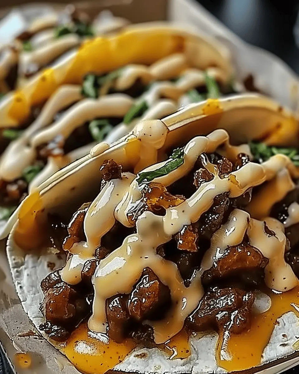 Garlic Butter Honey BBQ Beef Tacos: A Juicy Homemade Delight
