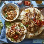 Slow Cooker Chicken Shawarma