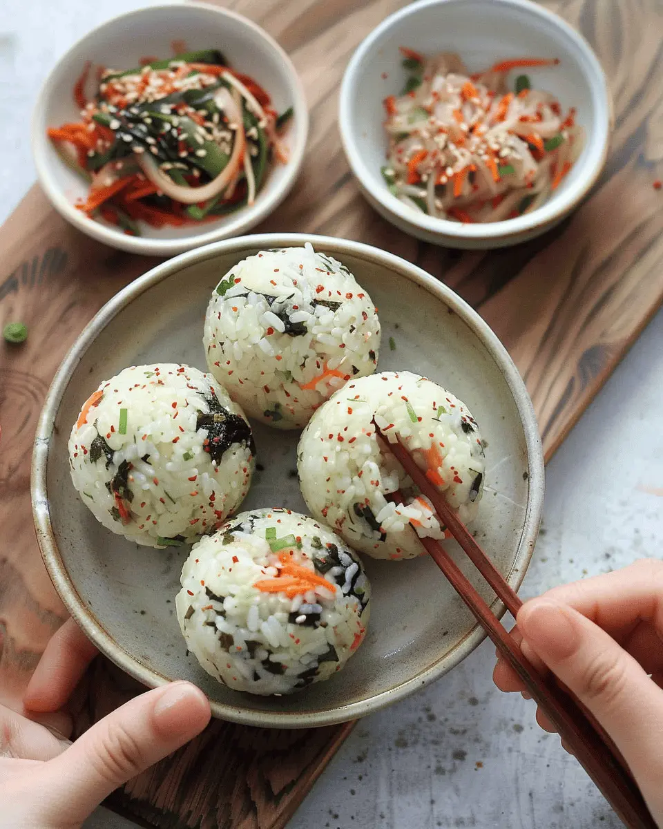 Korean Rice Balls: Easy and Delightful Homemade Treats