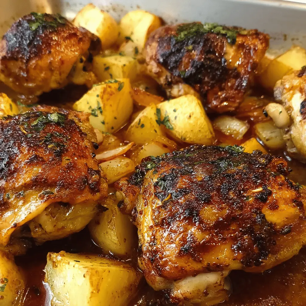 Chicken Thighs and Potatoes: Easy Comfort Food Delight