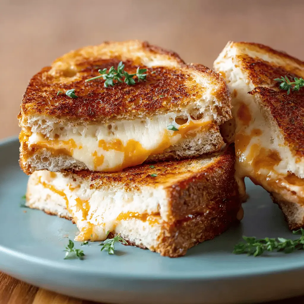 Grilled Cheese Recipe: The Best Turkey Bacon & Chicken Ham Twist
