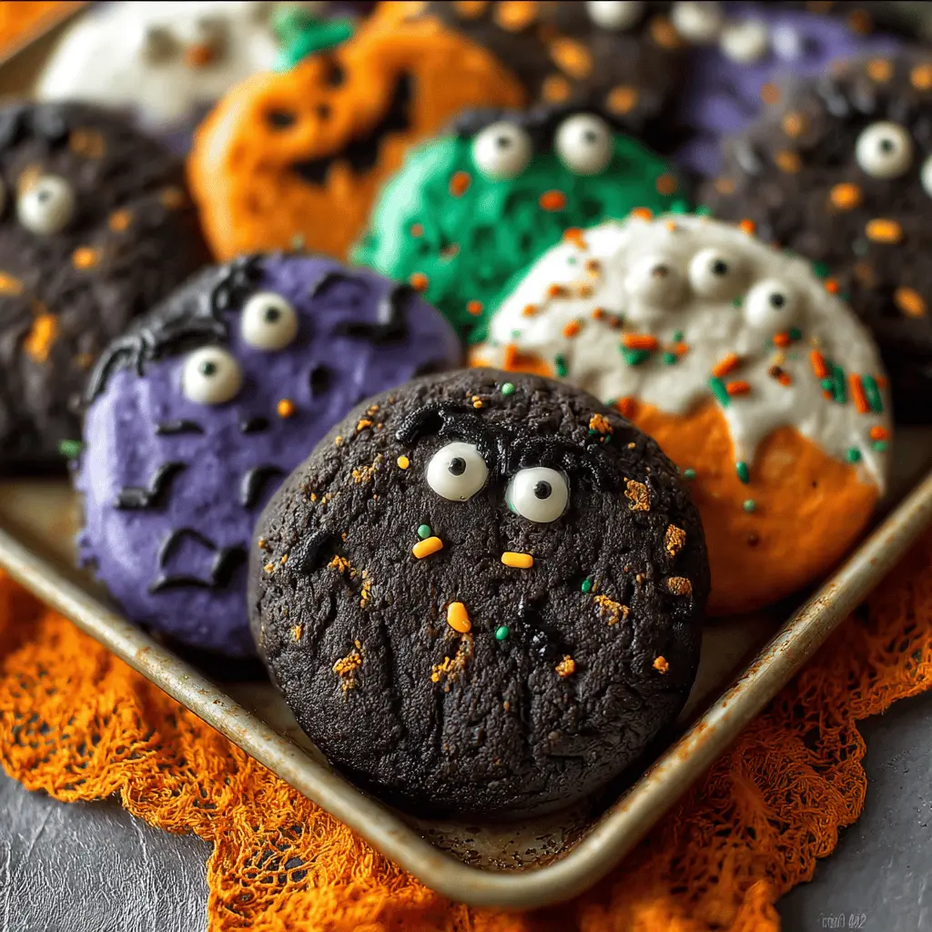 Halloween Cookies: Easy Spooky Treats for a Fun Celebration