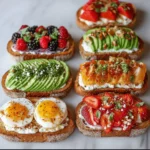 Healthy Toast Toppings