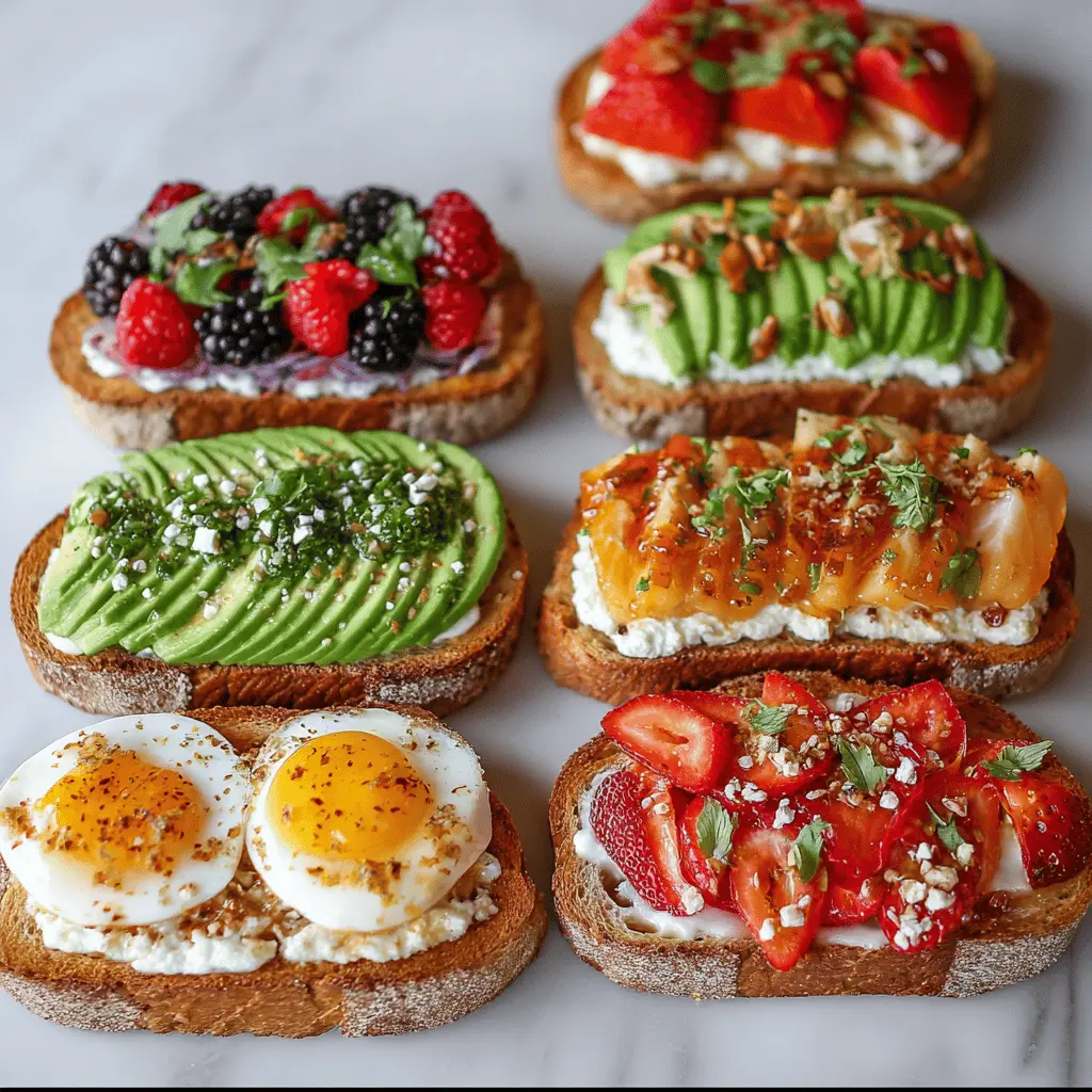 Healthy Toast Toppings: 5 Easy Combos for a Delicious Breakfast