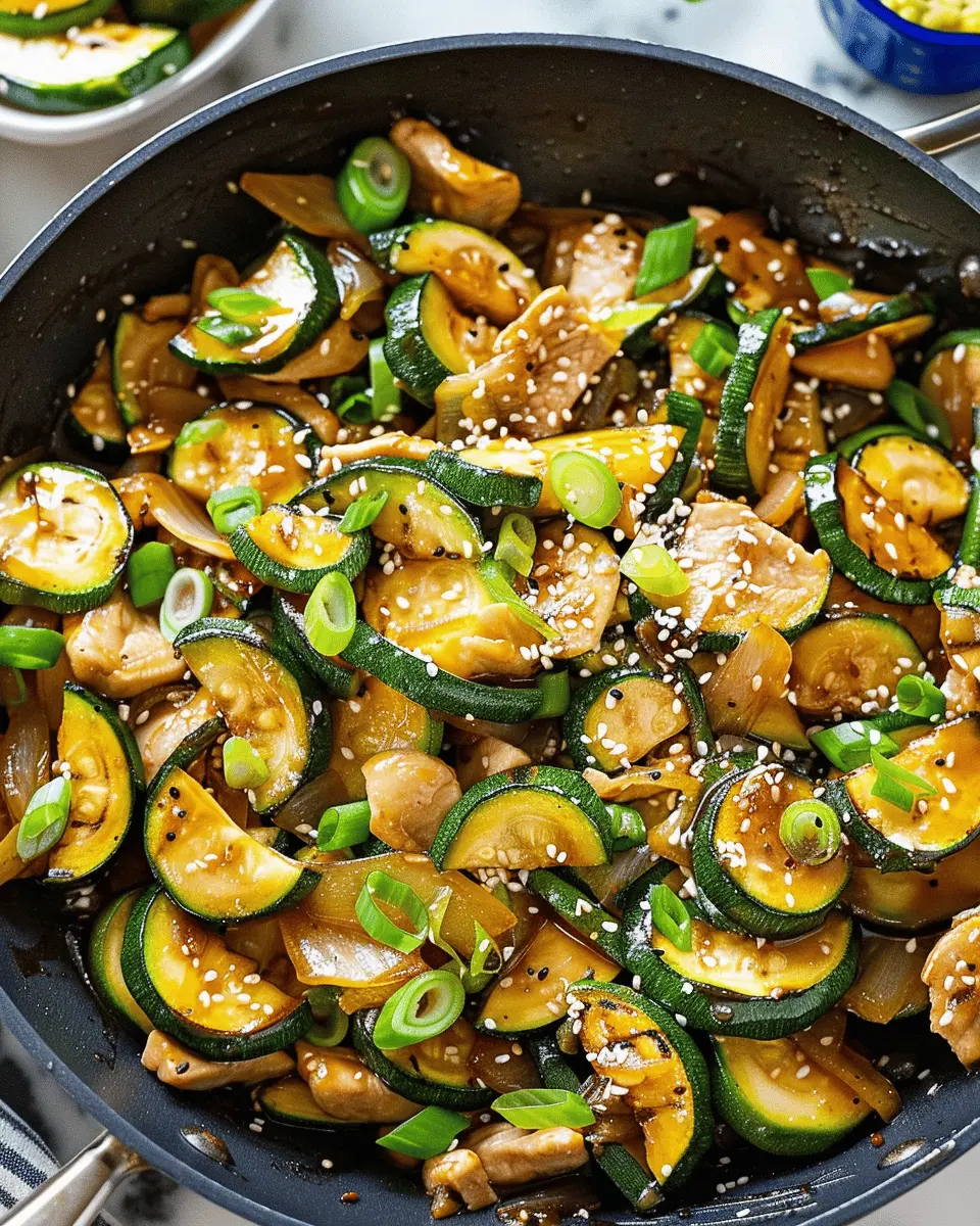 Zucchini Stir Fry: The Best Easy Recipe with Turkey Bacon