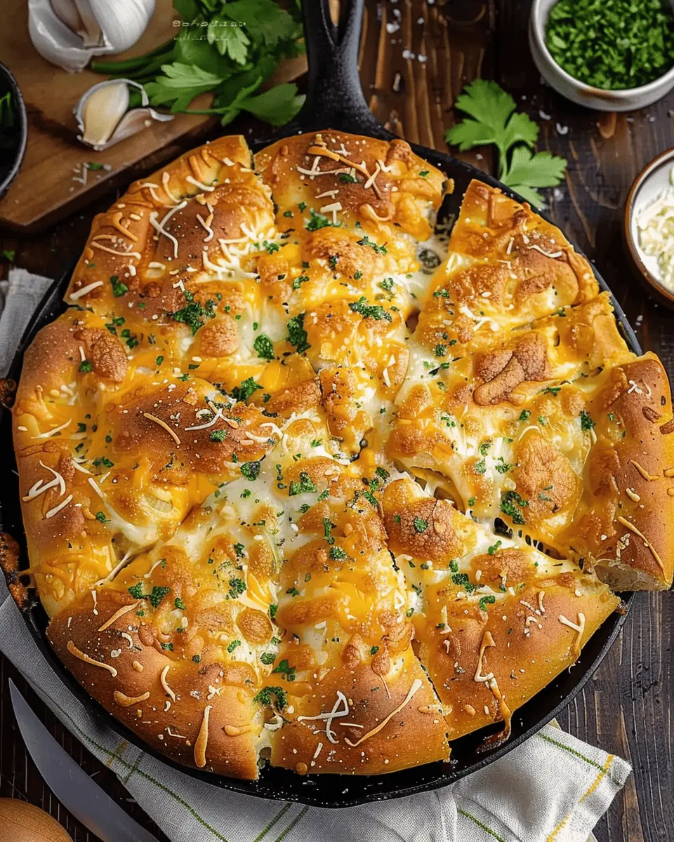 Focaccia Cheesy Garlic Bread: The Best Comfort Food Recipe