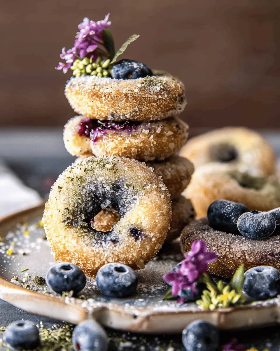 Baked Blueberry Donuts: Easy Treats to Brighten Your Morning