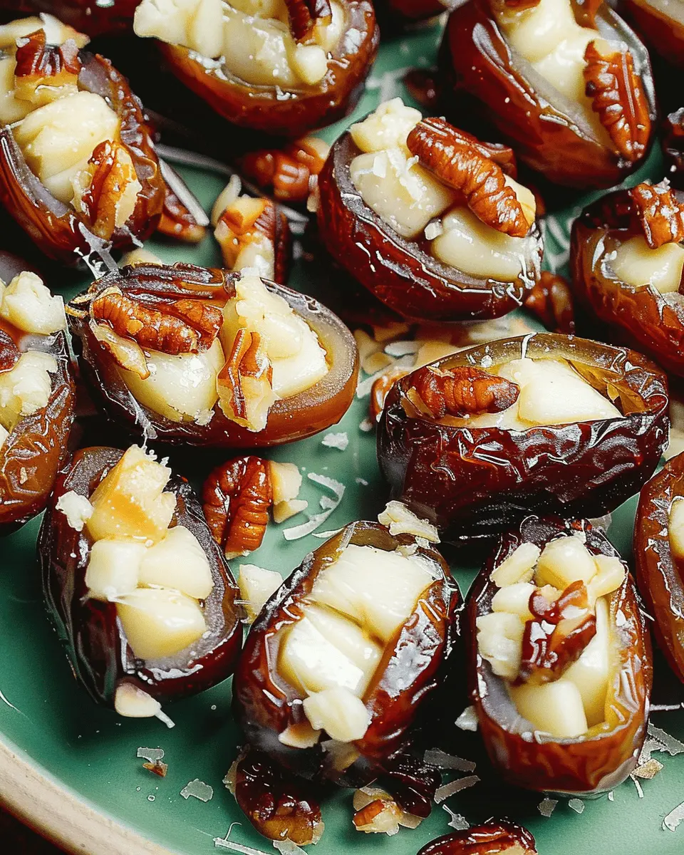 Cheese Stuffed Dates: Indulgent Appetizer with Turkey Bacon Twists