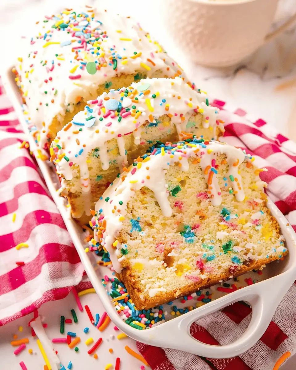 Funfetti Ice Cream Bread: The Best Easy Treat for All Ages