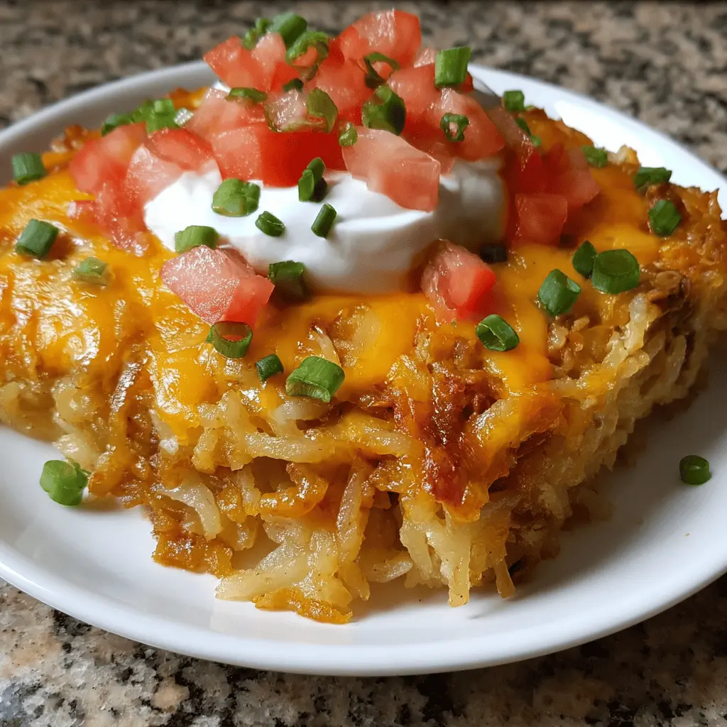 Taco Crockpot Hashbrown Casserole: Easy and Delicious Comfort Food