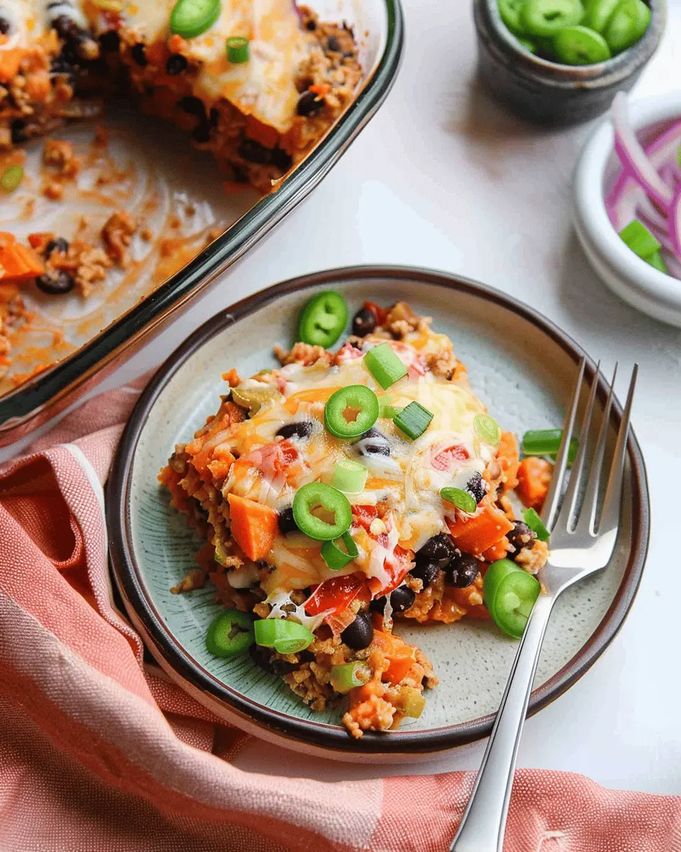 Sweet Potato Black Bean Casserole Vegetarian: Easy and Delicious Comfort Dish