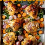 Sheet Pan Maple Mustard Roasted Chicken