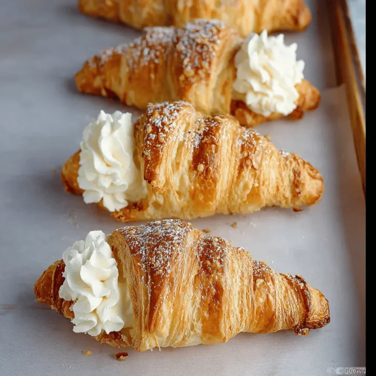 Homemade Cream Horns