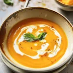 Spicy Butternut Squash Sweet Potato Soup