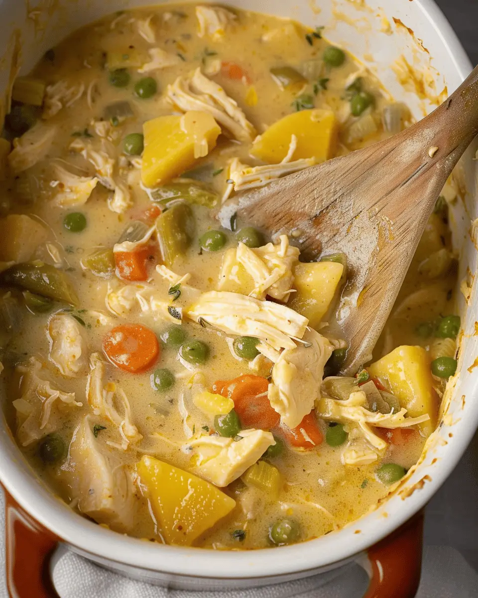 Slow Cooker Chicken Pot Pie: Easy Comfort Food Delight