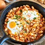 Spanish Beans & Eggs