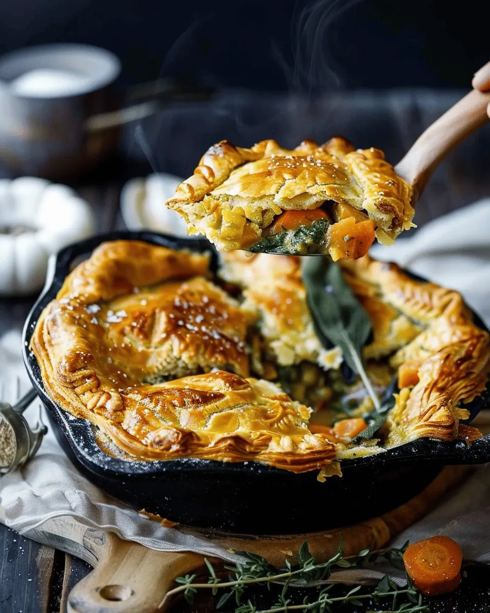 Roasted Autumn Vegetable Pot Pies: The Best Comfort Food Delight