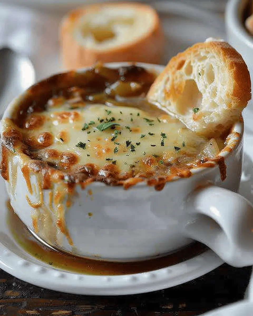 Irresistible Classic French Onion Soup Recipe to Savor with Turkey Bacon