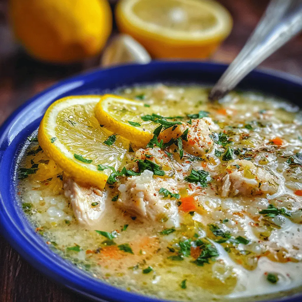 Greek Lemon Chicken Soup: The Best Comfort Food for Cozy Nights