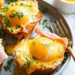 20-Minute Baked Ham and Cheese Egg Cups
