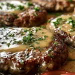 Amish Hamburger Steak Bake