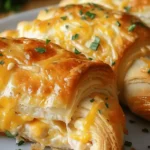 Cheesy Chicken Crescent Rolls