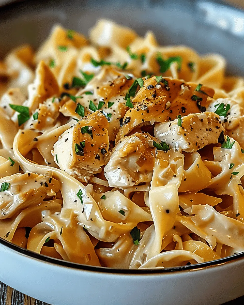 Chicken Buttered Noodles: The Best Comfort Food Recipe at Home