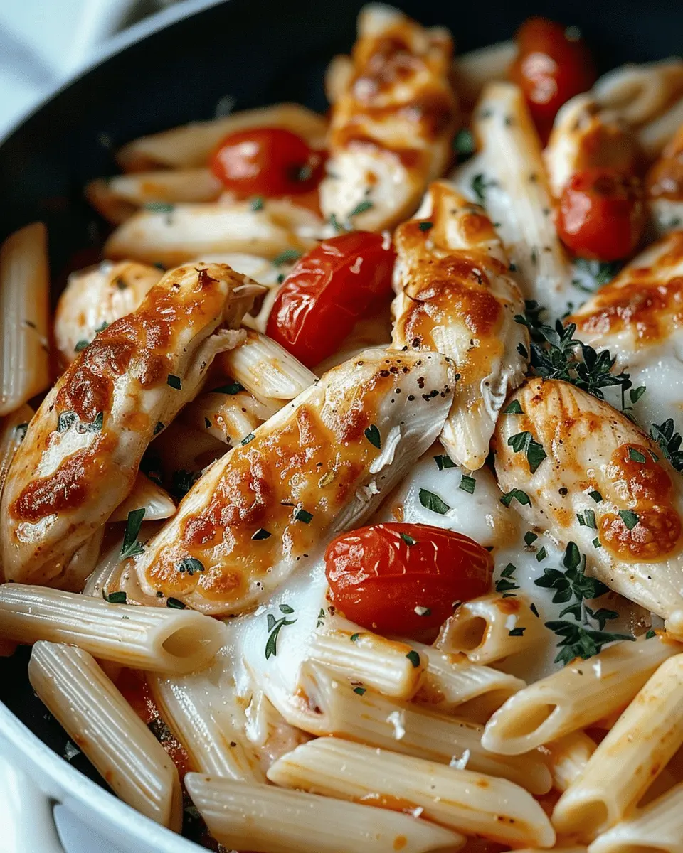 Chicken Mozzarella Pasta: Easy Comfort Food for Busy Nights