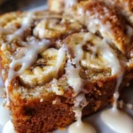 Cinnamon Roll Banana Bread