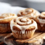 Cinnamon Roll Protein Muffins