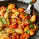 Creamy Roasted Tomato Gnocchi