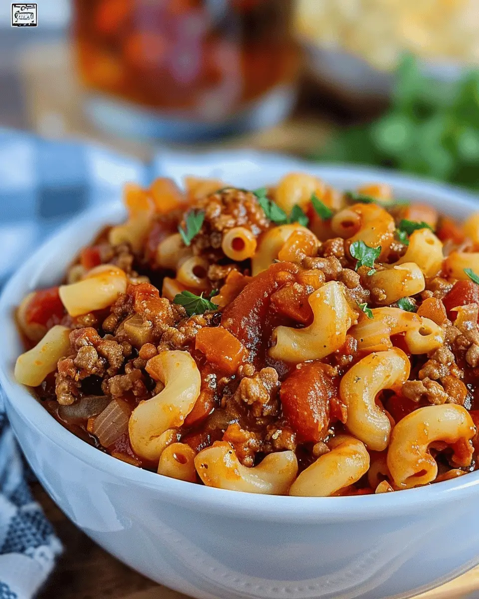 Crock Pot American Goulash: Easy Turkey Bacon and Chicken Ham Delight