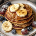 Flourless Banana & Protein Powder Pancakes