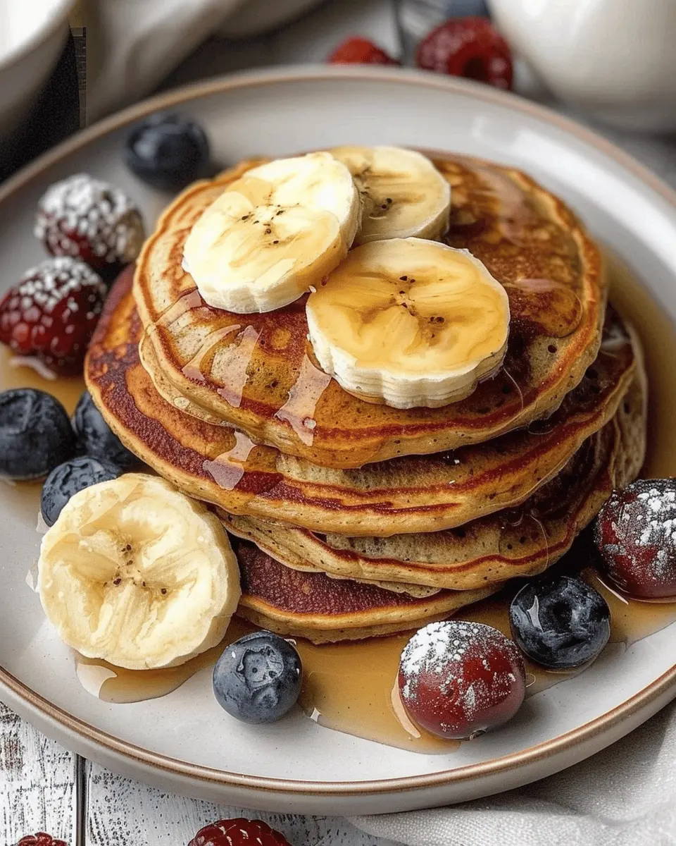 Flourless Banana Pancakes: Easy Protein-Packed Breakfast Delight