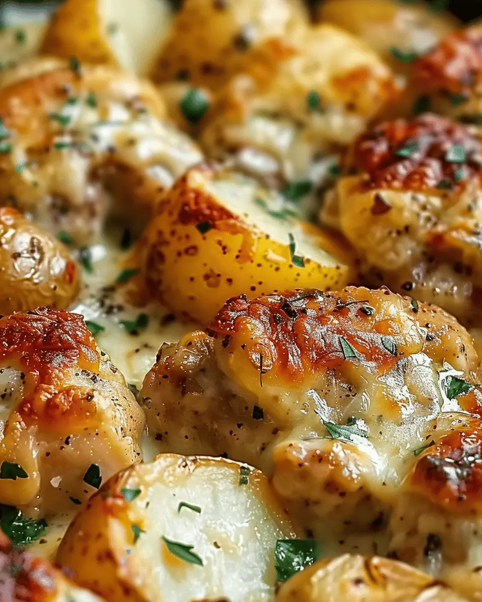 Garlic Parmesan Crockpot Chicken and Potatoes: Easy Comfort Food