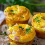 Ham and Cheese Egg Muffins